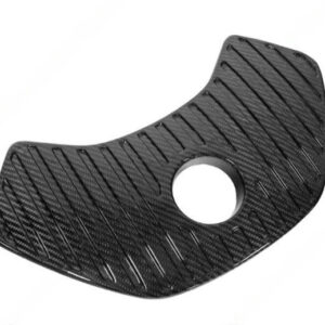 Carbon Fiber Coolant Tank Cover Panel With Ribbed Finish - McLaren