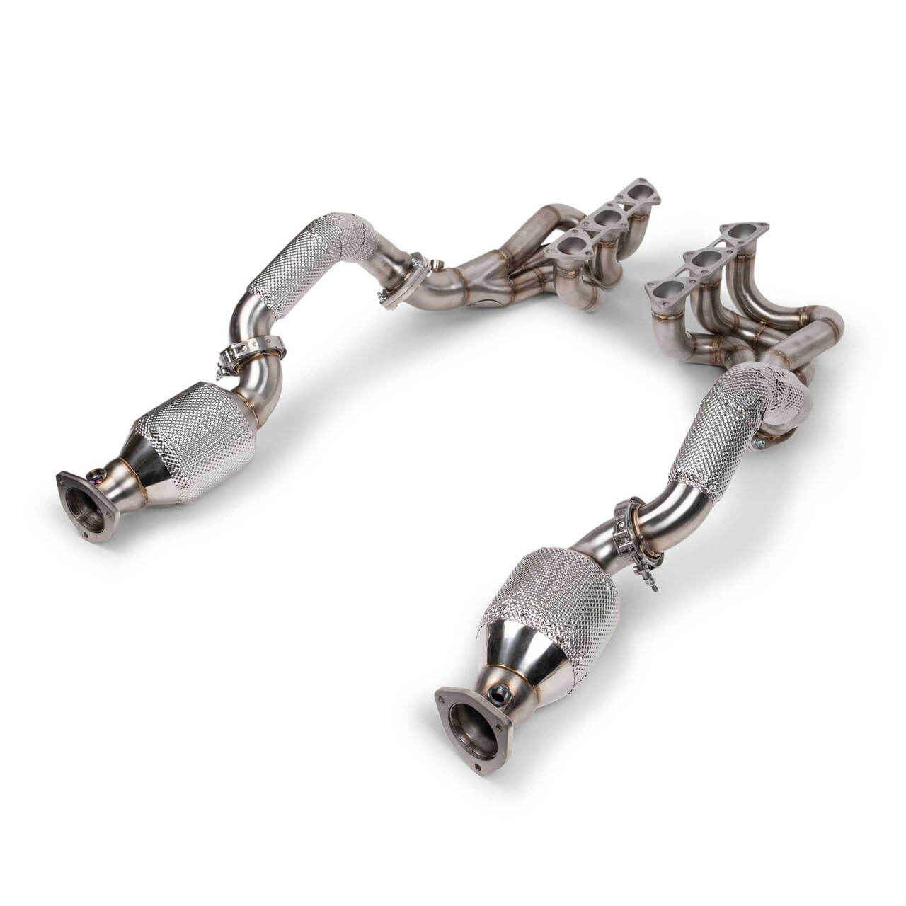 Fabspeed Porsche 718 GT4 RS RENNKRAFT™ Long Tube Header System (2022+) - Image 3