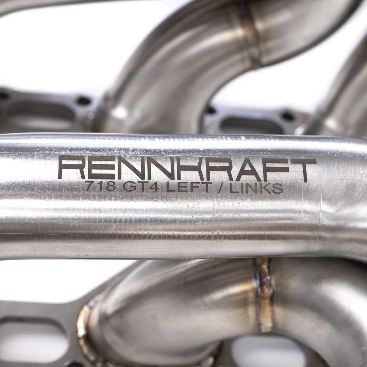 Fabspeed Porsche 718 GT4 / GTS / Spyder RENNKRAFT™ Modular Street and Racing Headers with HJS Catalytic Converters (2020+) - Image 6