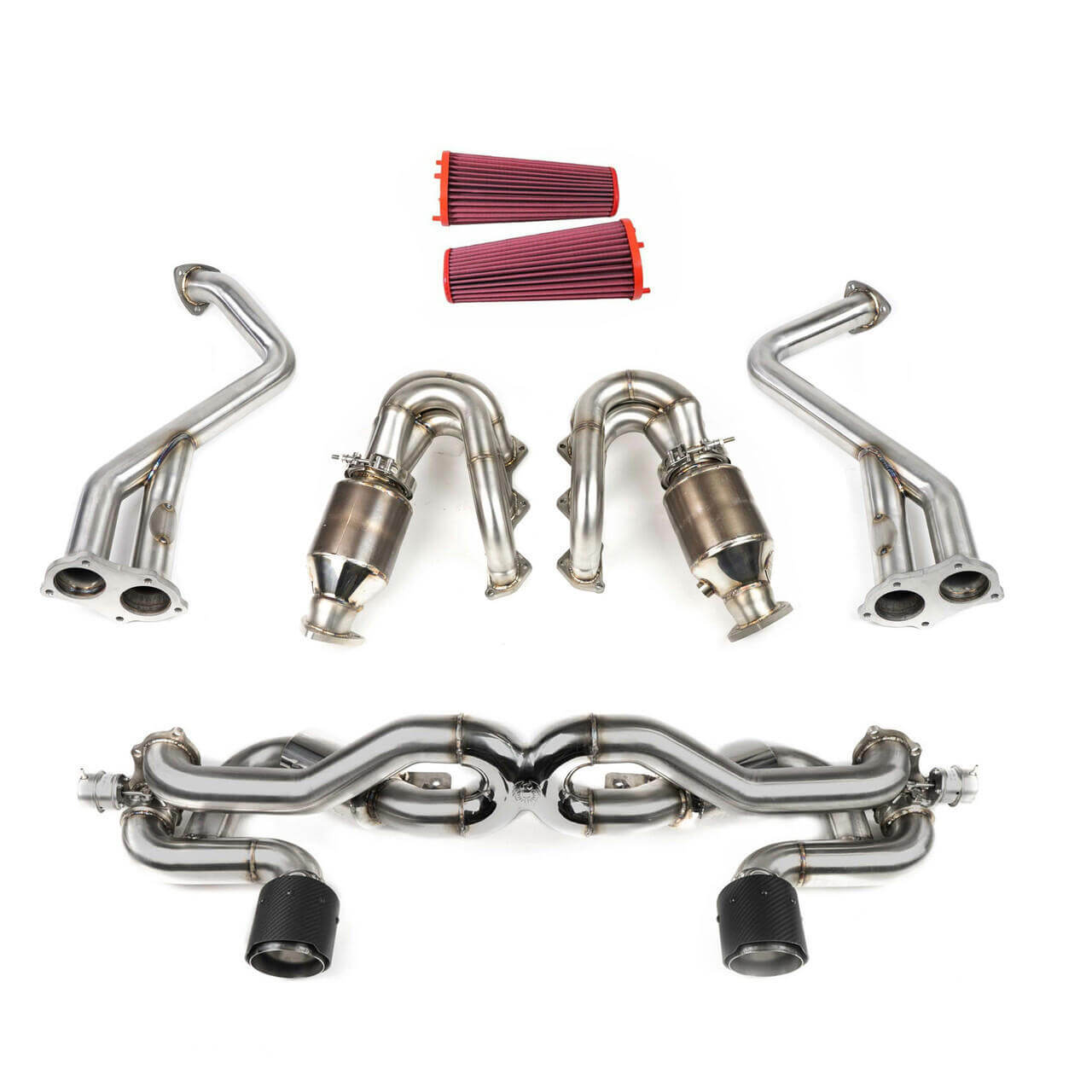 Fabspeed 718 GT4 / GTS / Spyder Street Performance Package (2020+)