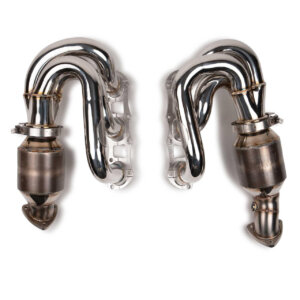 Fabspeed Porsche 987.2 Boxster / Cayman RENNKRAFT™ Modular Headers with HJS Catalytic Converters (2009-2012)