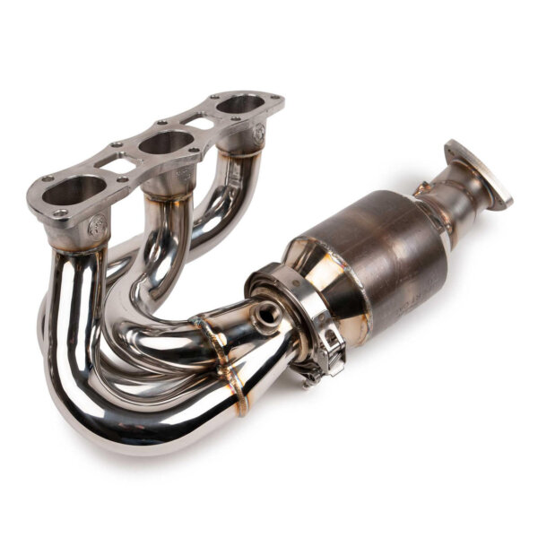Fabspeed Porsche 987.2 Boxster / Cayman RENNKRAFT™ Modular Headers with HJS Catalytic Converters (2009-2012) - Image 4