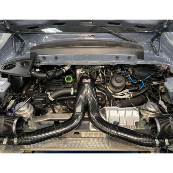 Porsche 991.2 Turbo / Turbo S IPD High Flow Carbon Y-Pipe (2017-2019) - Image 8