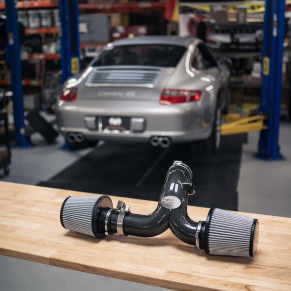 Fabspeed Porsche 997 Carrera Carbon Fiber Competition Air Intake System (2005-2008) - Image 4