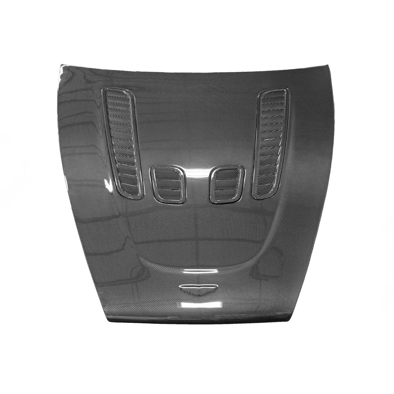 Carbon Fiber OEM Style Vented Hood With Vents - Aston Martin DBS/ DB9/ Vantage V8 & V12/ Rapid
