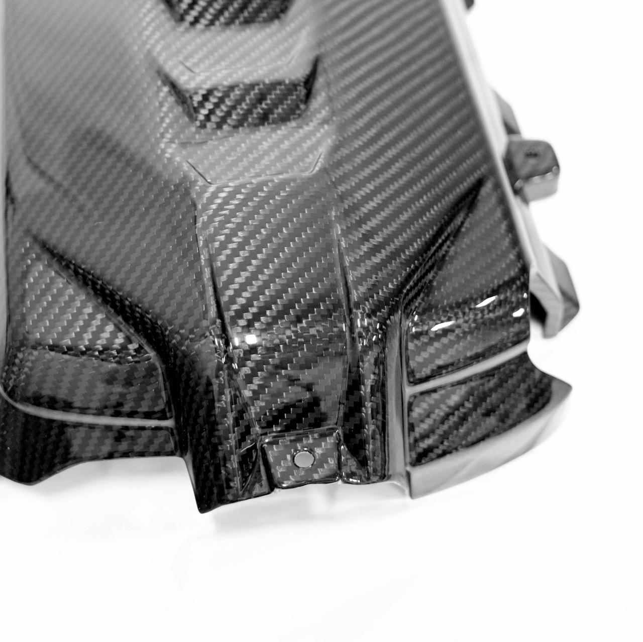 Carbon Fiber Center Engine Cover C8 Corvette - Image 5