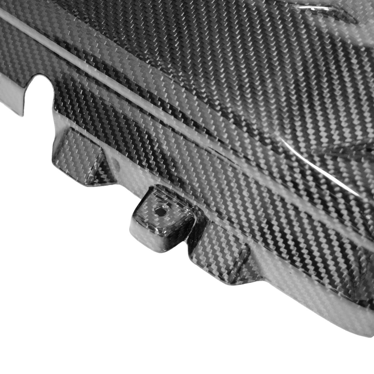 Carbon Fiber Center Engine Cover C8 Corvette - Image 4