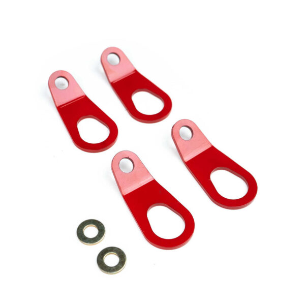 Fabspeed Chevrolet Corvette C8 Tie Downs Front & Back (2020+) - Image 2
