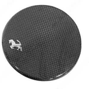 Carbon Fiber Fuel Door With Cavallino F8 Tributo  Spider Ferrari