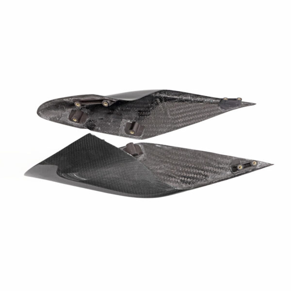 Carbon Fiber Side Air Intake Splitters F8 Tributo  Spider Ferrari - Image 3