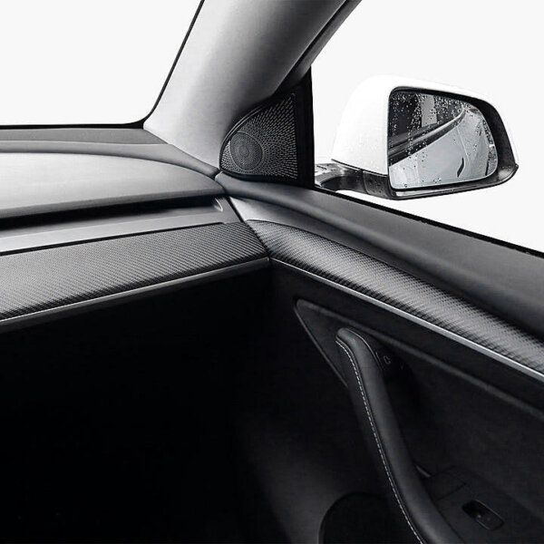 Fabspeed Tesla Model 3 Carbon Fiber Dashboard + Door trim - Image 3