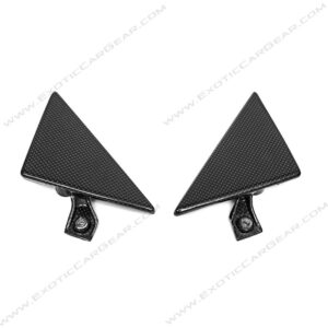 Carbon Fiber Outer Door Triangle Trim  -  Ferrari 458 Spider/Coupe