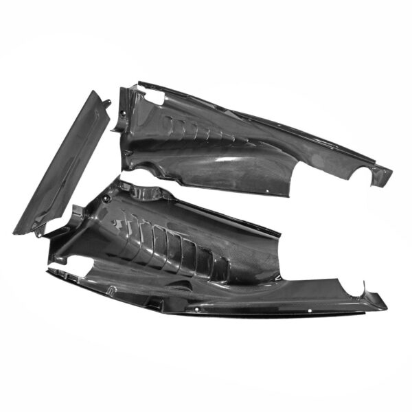Carbon Fiber 3 Piece Engine Bay Set - Ferrari 488 Pista - Image 2
