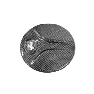 Carbon Fiber GT Style Petrol -Fuel Door With Cavallino 488 Pista Ferrari