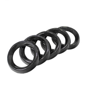 Carbon Fiber Vent Ring Covers - Ferrari 360