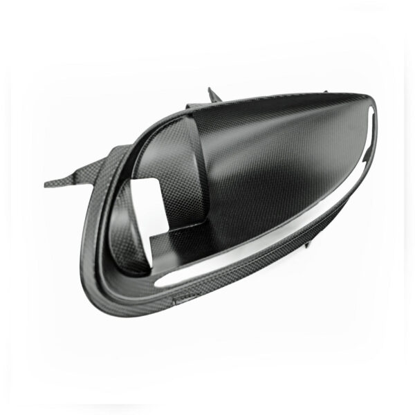 Carbon Fiber Headlight Housing Bezels Matte Finish - Ferrari F430 - Image 6