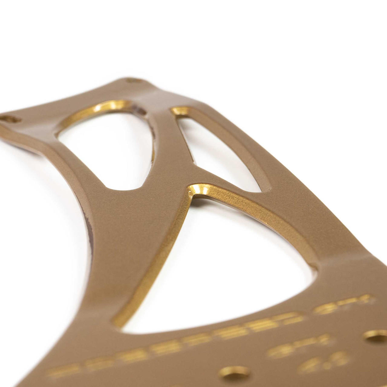 Fabspeed Porsche 981/718 Cayman GT4 Monoblock Wing Risers (2015+) - Image 8