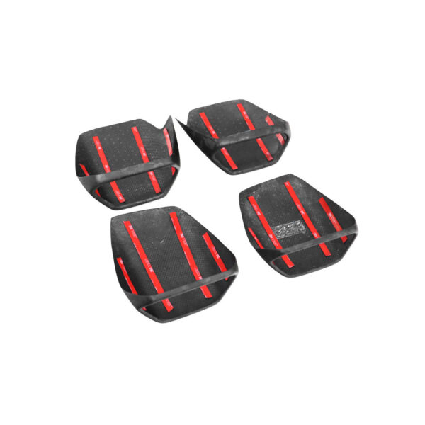Carbon Fiber Matte Forged Dash Vent Covers - Lamborghini Huracan - Image 2