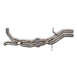 Fabspeed Porsche Macan S / GTS / Turbo V6 Resonator Delete Intermediate X-Pipe (2014-2018)