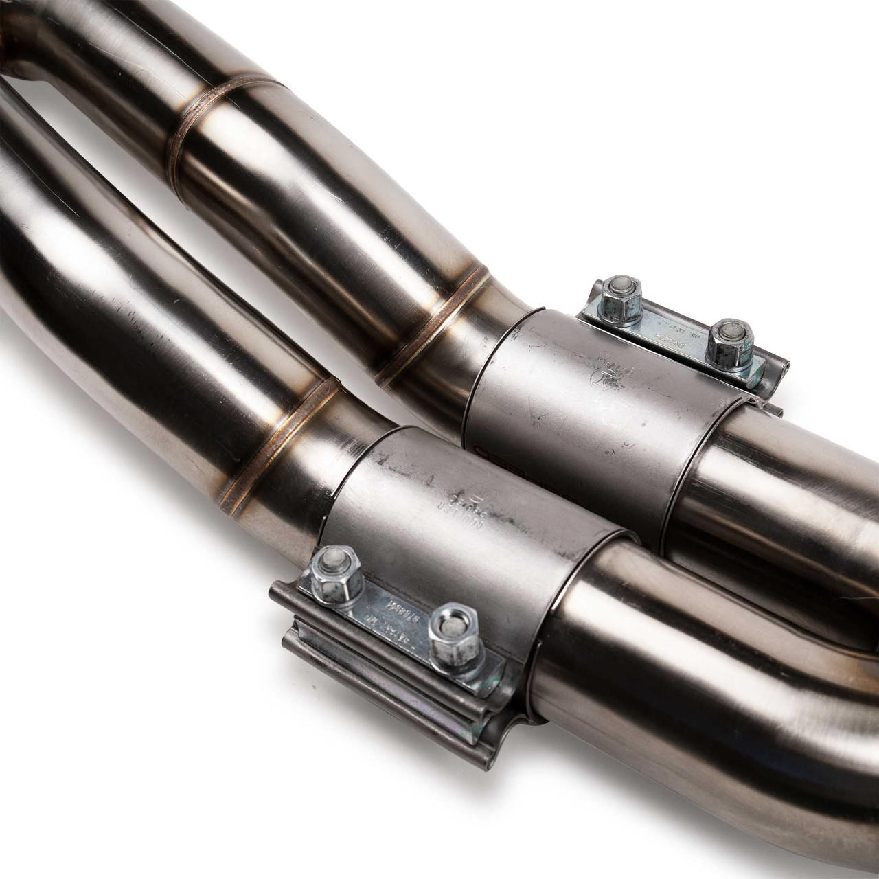 Fabspeed Porsche Macan S / GTS / Turbo V6 Resonator Delete Intermediate X-Pipe (2014-2018) - Image 4