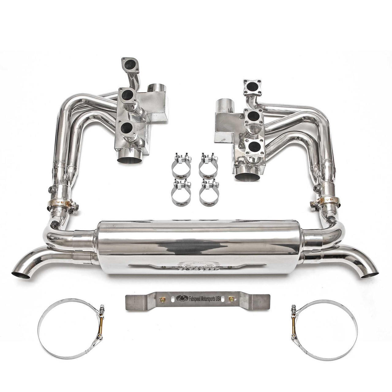 Fabspeed Porsche 993 Carrera RSR Header Muffler Kit (1994-1998) - Image 3