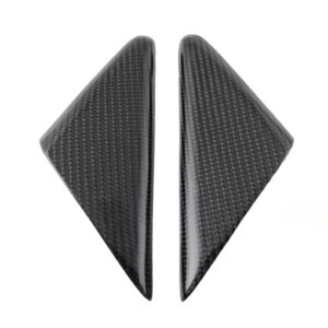 Carbon Fiber Outer Door Mirror Triangle Trim - Porsche 981 Boxster
