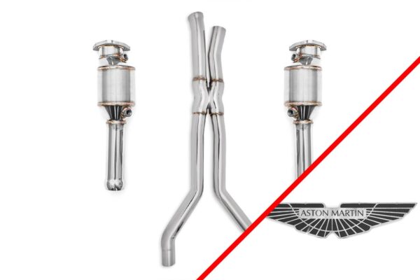 Fabspeed Aston Martin V8 Vantage Sport Cat X-Pipe Exhaust System (2005-2010) - Image 8