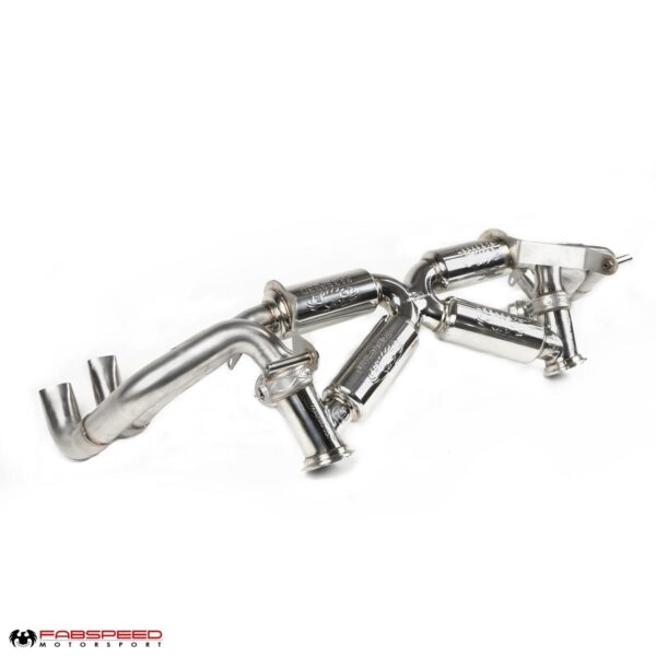 Fabspeed Audi R8 V10 Valvetronic Supersport X-Pipe Exhaust System (2016 - 2018) - Image 5