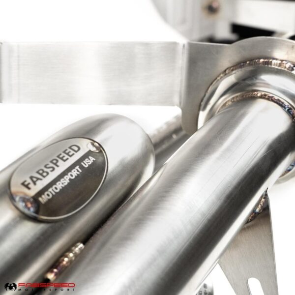 Fabspeed Audi R8 V10 Valvetronic Supersport X-Pipe Exhaust System (2016 - 2018) - Image 7