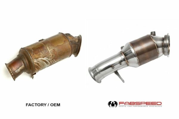Fabspeed BMW M235i (F22) Sport Cat Downpipe - Image 2