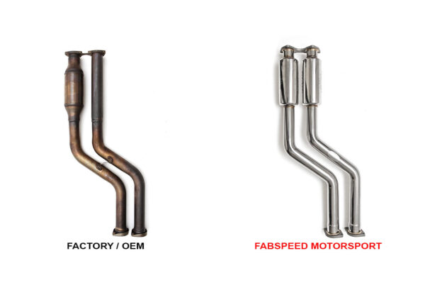 Fabspeed BMW M3 E46 Link Pipes (2000-2006) - Image 2