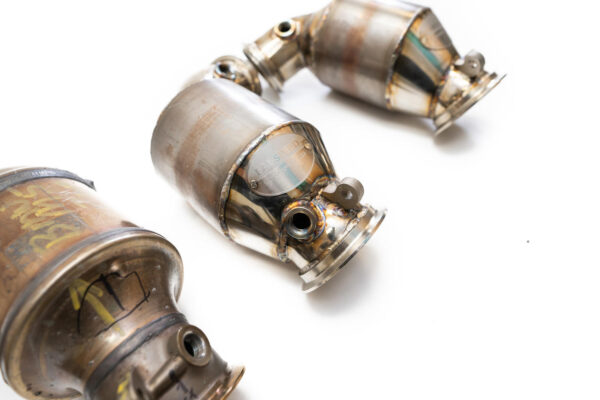 Fabspeed BMW M5 F90 Primary Sport Catalytic Converter Downpipes - Image 2