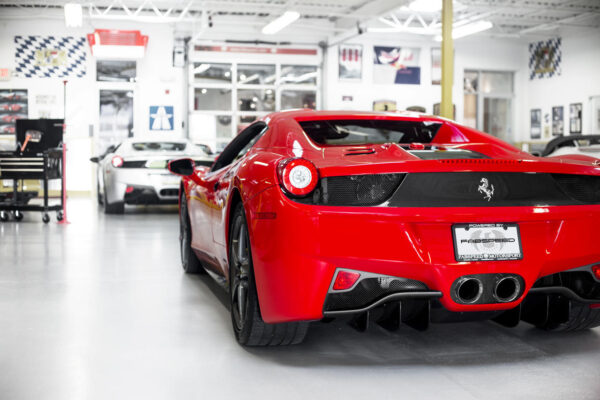 Fabspeed Ferrari 458 Italia Challenge Style Dual Exhaust Tips (2010-2015) - Image 6