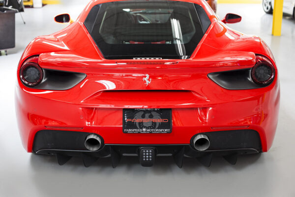 Fabspeed Ferrari 488 Challenge Style Titanium Tips - Image 3