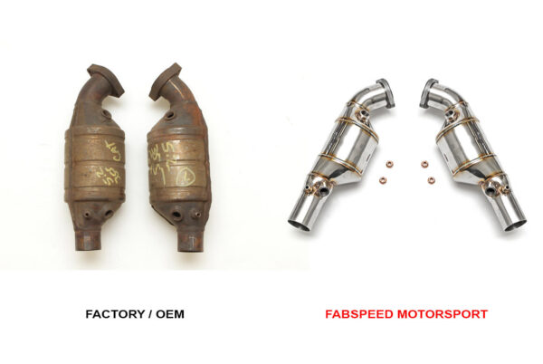 Fabspeed Ferrari F355 Sport Catalytic Converters (1994-1999) - Image 2