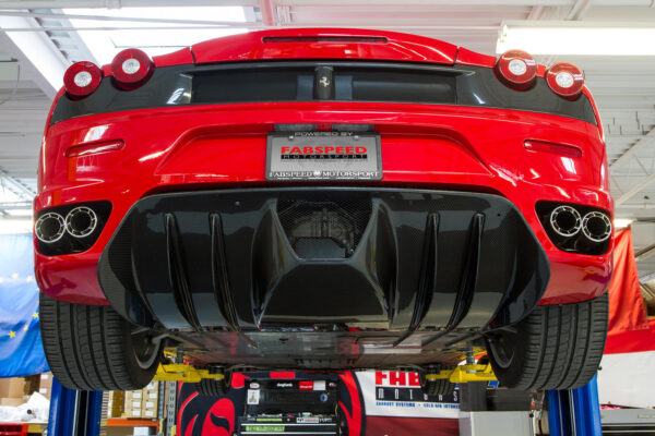Fabspeed Ferrari F430 Carbon Fiber Rear Diffuser - Image 2