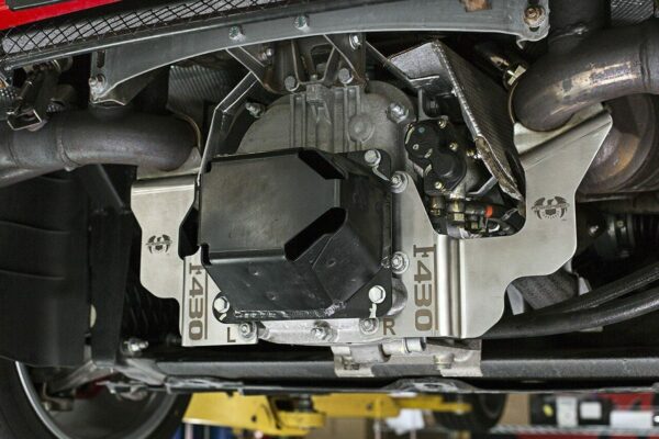 Fabspeed Ferrari F430 OEM Muffler Support Bracket Upgrade - Image 3