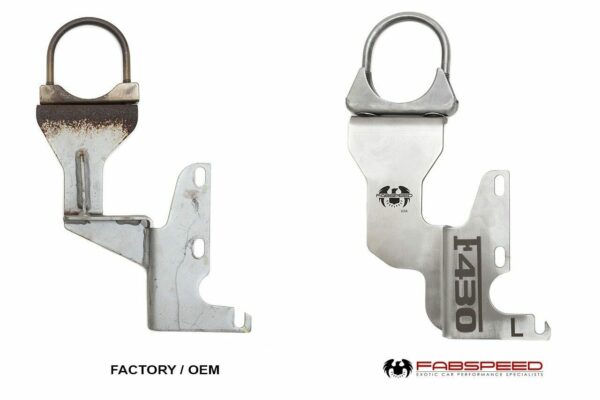 Fabspeed Ferrari F430 OEM Muffler Support Bracket Upgrade - Image 2
