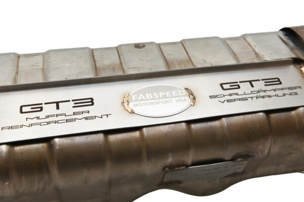 Fabspeed GT3 OEM Center Muffler Reinforcement (2006-2019) - Image 7