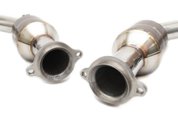 Fabspeed Jaguar F-Pace S Sport Cat Down Pipes - Image 2