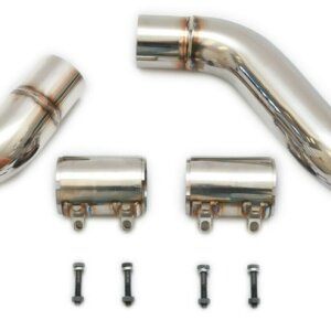 Fabspeed Porsche Macan S / GTS / Turbo V6 Rear Slip-on Sport Exhaust (2019-2021)