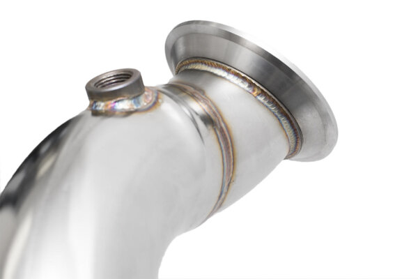 Fabspeed Macan Turbo / S Primary Competition Link Pipe Downpipes (2014-2018) - Image 2