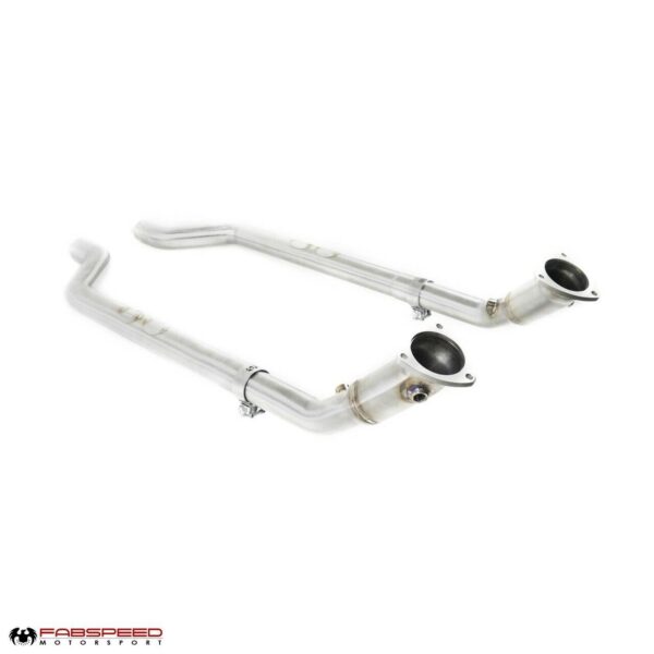 Fabspeed Maserati GranTurismo link comp. Pipes (2008-2019) - Image 4