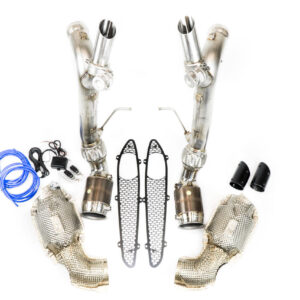 Fabspeed McLaren 570S / 540C "600LT Style" Valvetronic Sport Catalytic Converter Exhaust System