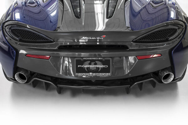 Fabspeed McLaren 570S / 570GT / 540C Deluxe Bolt-On 4.5" Titanium Tips - Image 3