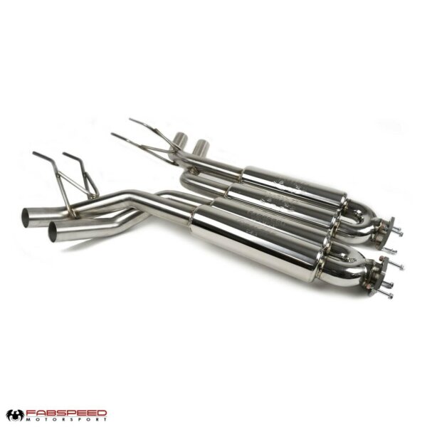 Fabspeed Mercedes-Benz G-Wagen G63 AMG Maxflo Performance Exhaust with Quad Tips (2015-2018) - Image 4