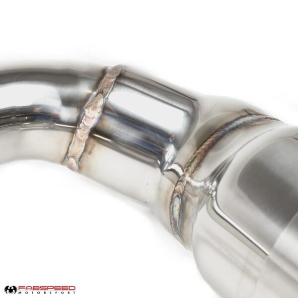 Fabspeed Porsche 718 Boxster / Cayman link comp. Downpipe (2017+) - Image 7