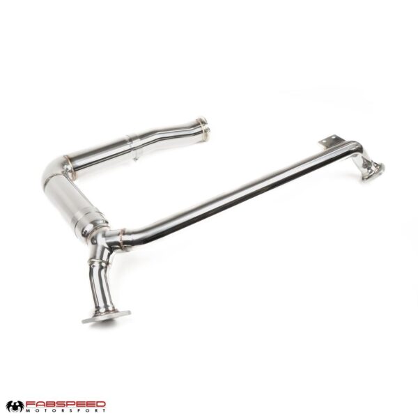 Fabspeed Porsche 718 Boxster / Cayman link comp. Downpipe (2017+) - Image 4