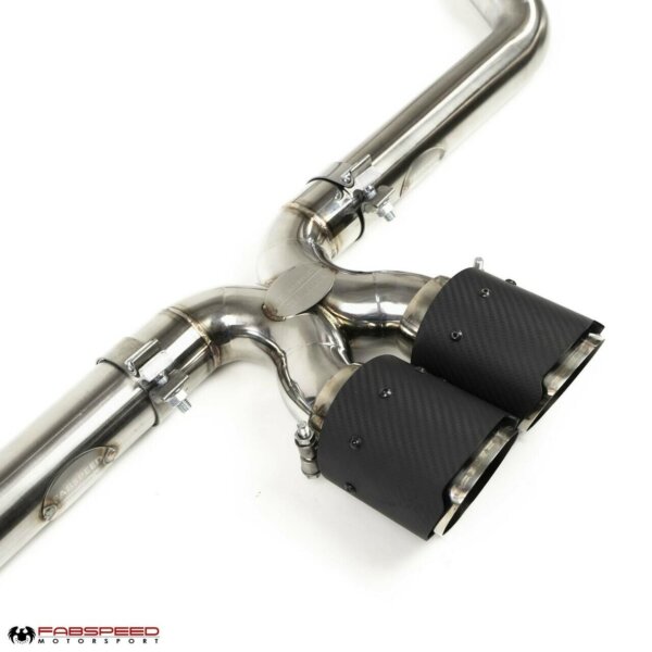 Fabspeed Porsche 718 Boxster/Cayman Maxflo Cat-Back Exhaust System (2017+) - Image 6