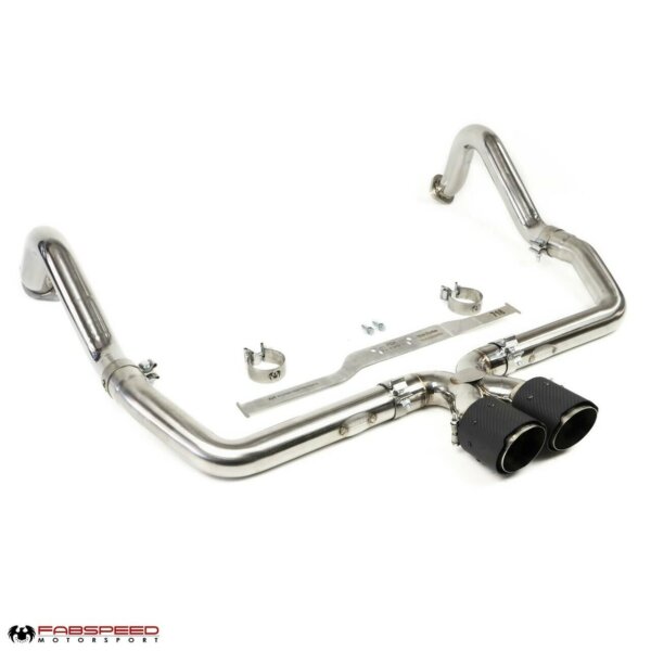 Fabspeed Porsche 718 Boxster/Cayman Maxflo Cat-Back Exhaust System (2017+) - Image 4